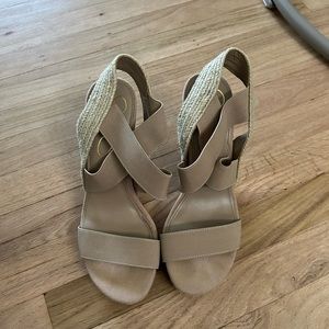 jessica simpson wedges barely worn